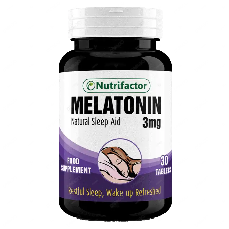 Nutrifactor Melatonin 3mg Tablets 30s